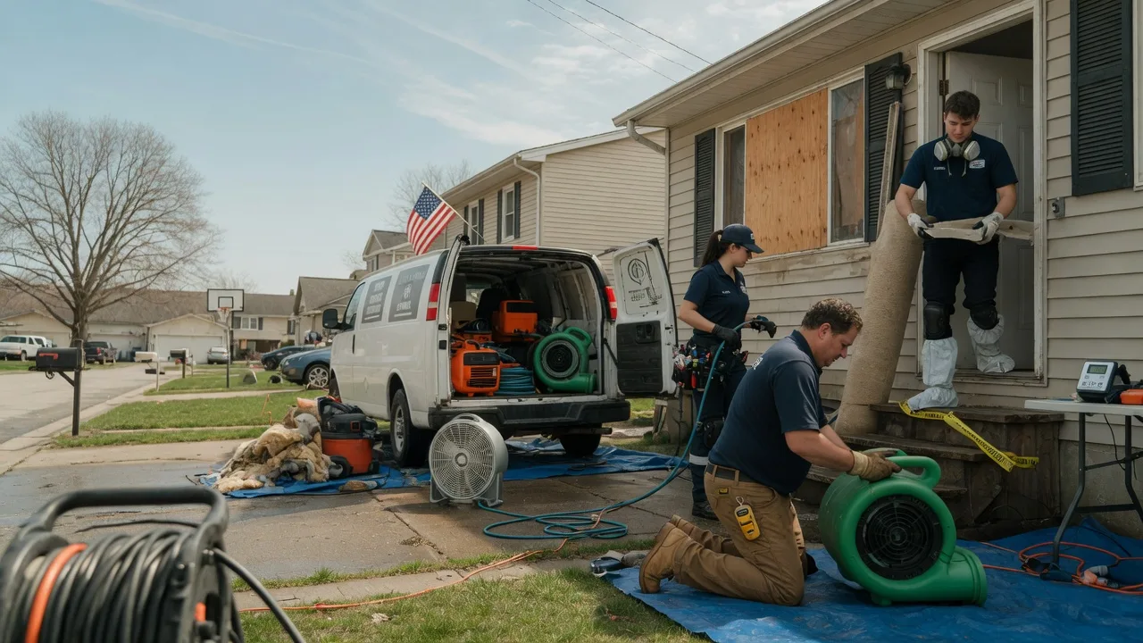 Water Damage Restoration in Port Bolivar, TX near me